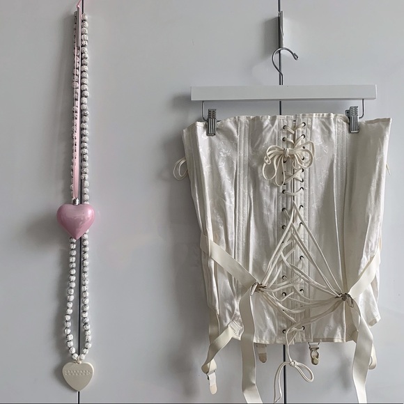 CAMP Vintage Corset Girdle Corset Style No. 93099 32" Garters Shaper White - Picture 1 of 14